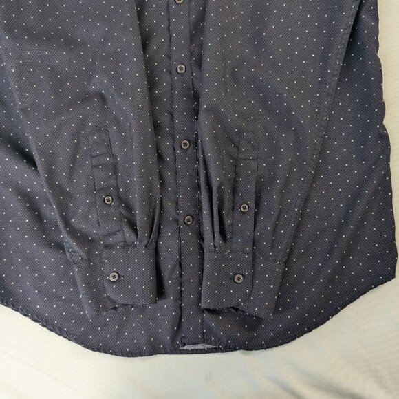BLACK LABEL by RUFFINI Button Down Shirt Slim Fit Tag size M - Picture 10 of 13